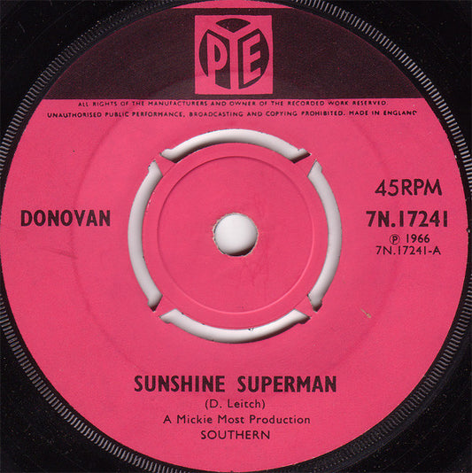 Donovan - Sunshine Superman