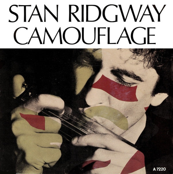 Stan Ridgway - Camouflage Vinyl Singles Vinyl Very Good (VG) <br> Hoes Good Plus (G+)
