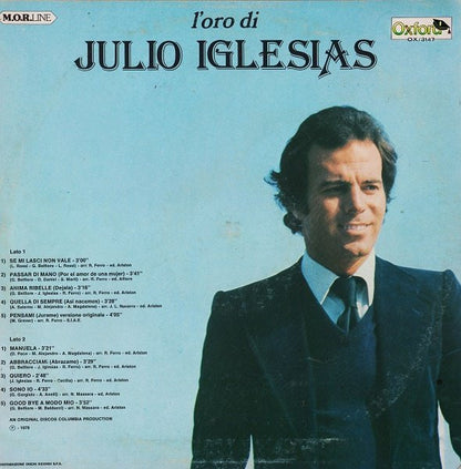 Julio Iglesias - L'Oro Di Julio Iglesias (LP)