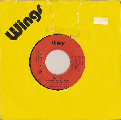 Wings - Hi, Hi, Hi Vinyl Singles Vinyl Goed / Hoes Redelijk