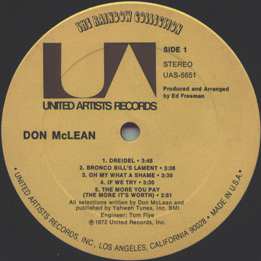 Don McLean - Don McLean (LP) 49007