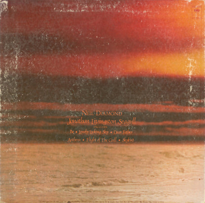 Neil Diamond - Jonathan Livingston Seagull (Original Motion Picture Sound Track) (LP) Vinyl LP Vinyl Very Good (VG) <br> Hoes Good Plus (G+)