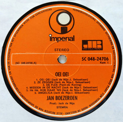 Jan Boezeroen - Oei Oei (LP)