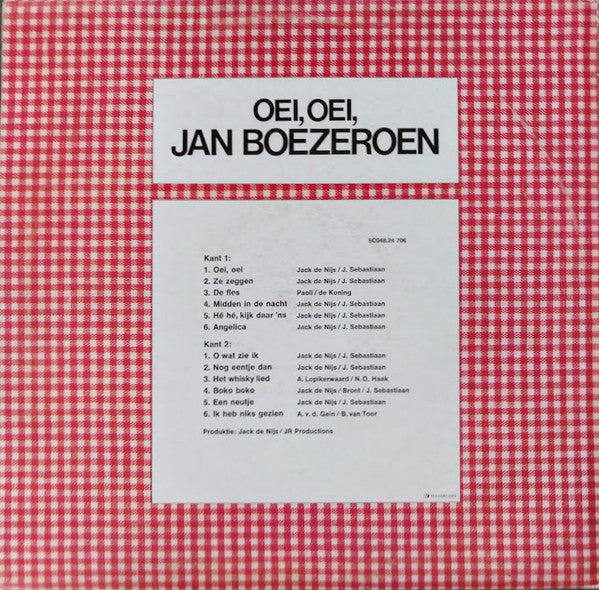 Jan Boezeroen - Oei Oei (LP)
