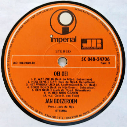 Jan Boezeroen - Oei Oei (LP)