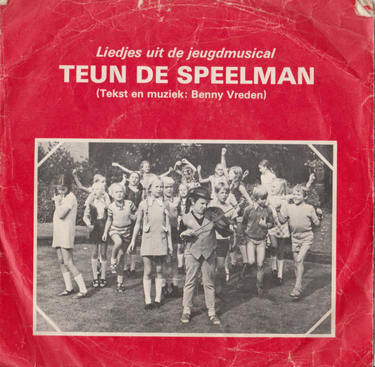 Benny Vreden - Teun De Speelman Vinyl Singles Vinyl Very Good (VG) <br> Hoes Good Plus (G+)