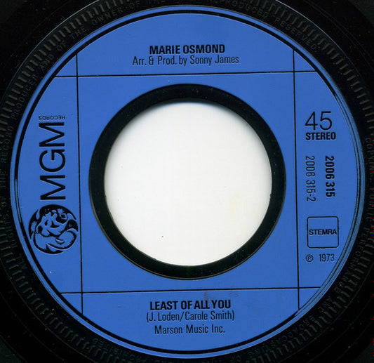 Marie Osmond - Paper Roses