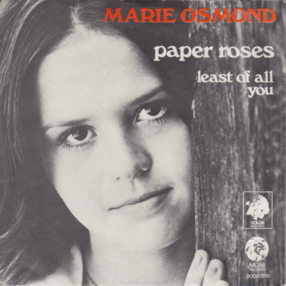 Marie Osmond - Paper Roses 12739 (B) Vinyl Singles Goede Staat