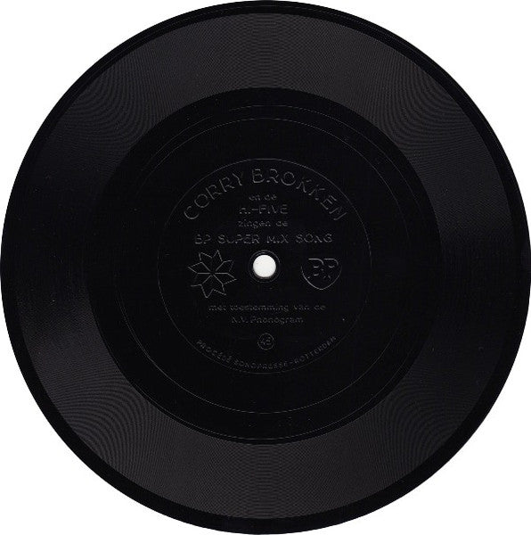 Corry Brokken En De Hi-Five - Introduceren De BP Super Mix Song (Flexdisc) Flexi-disk Vinyl Very Good (VG) <br> Hoes Good Plus (G+)