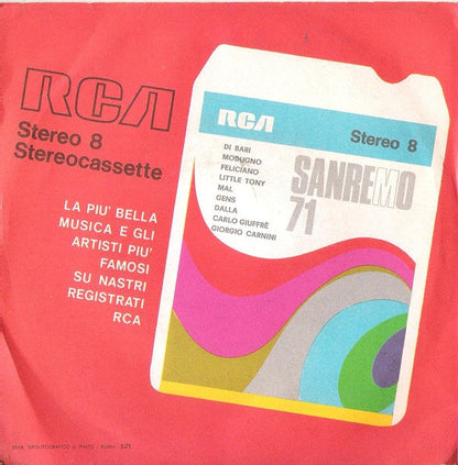 José Feliciano - Che Sara' Vinyl Singles Vinyl Very Good (VG) <br> Hoes Good Plus (G+)