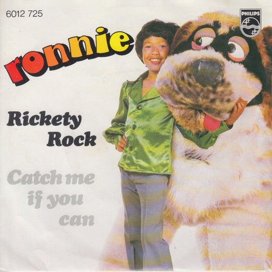 Ronnie - Rickety Rock Vinyl Singles Vinyl Very Good (VG) <br> Hoes Good Plus (G+)