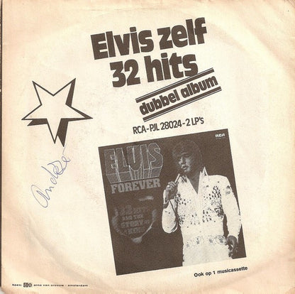 Elvis Presley - My Boy Vinyl Singles Vinyl Very Good (VG) <br> Hoes Good Plus (G+)