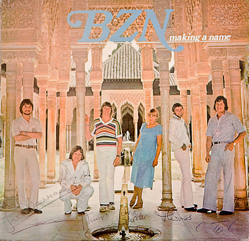 BZN - Making A Name (LP) Vinyl LP Vinyl Very Good (VG) <br> Hoes Good Plus (G+)