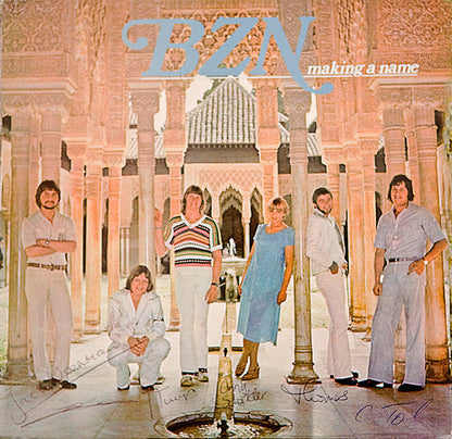 BZN - Making A Name (LP) Vinyl LP Vinyl Very Good (VG) <br> Hoes Good Plus (G+)