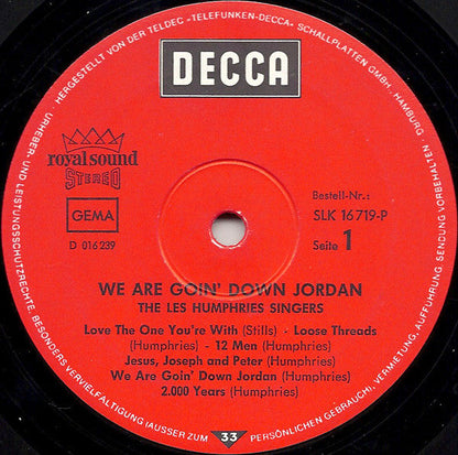 Les Humphries Singers - We Are Goin' Down Jordan (LP) 46551