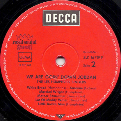 Les Humphries Singers - We Are Goin' Down Jordan (LP) 46551
