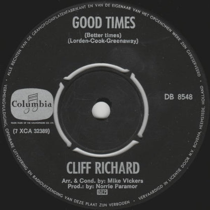 Cliff Richard - Good Times (Better Times)