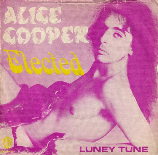 Alice Cooper - Elected (B) 36745 Vinyl Singles Hoes: Slecht