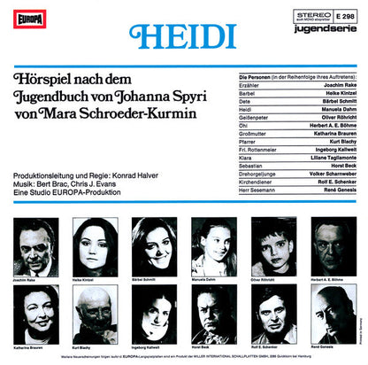 Johanna Spyri - Heidi (LP) 40863 Vinyl LP Goede Staat