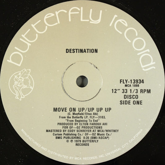 Destination - Move On Up (Maxi-Single) Maxi-Singles VINYLSINGLES.NL