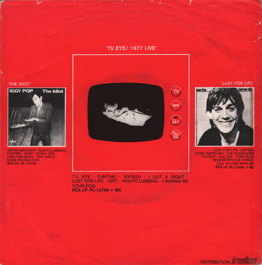 Iggy Pop - Some Weird Sin Vinyl Singles Vinyl Zeer Goed / Hoesje Goed "VINYLSINGLES.NL"