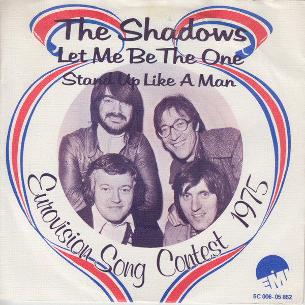 Shadows - Let Me Be The One Vinyl Singles Vinyl Very Good (VG) <br> Hoes Good Plus (G+)