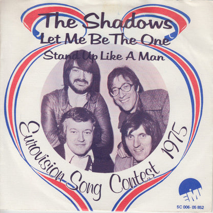 Shadows - Let Me Be The One Vinyl Singles Vinyl Very Good (VG) <br> Hoes Good Plus (G+)