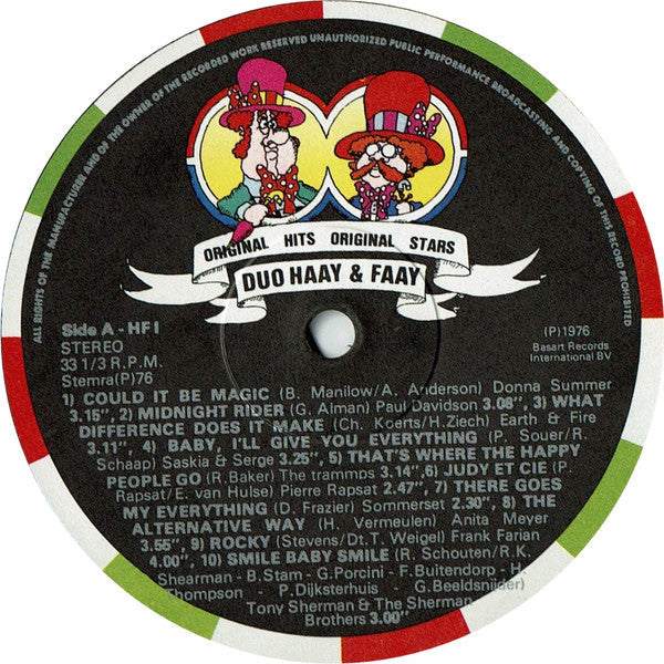 Various - 20 Original Hits / 20 Original Stars (LP) 44620