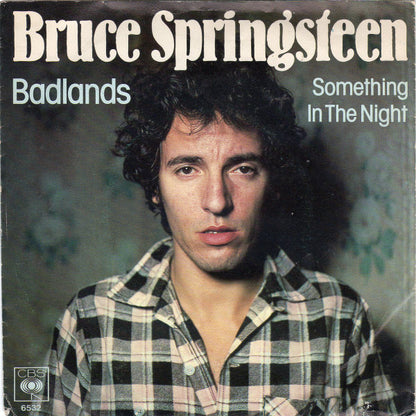 Bruce Springsteen - Badlands Vinyl Singles Vinyl Very Good (VG) <br> Hoes Good Plus (G+)