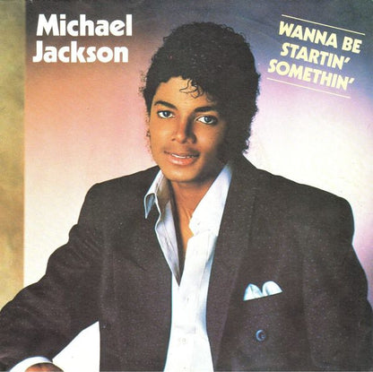 Michael Jackson - Wanna Be Startin' Somethin' 18408 Vinyl Singles Goede Staat