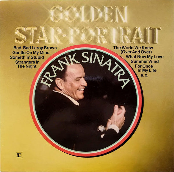 Frank Sinatra - Golden Star-Portrait Frank Sinatra (LP) Vinyl LP Vinyl Very Good (VG) <br> Hoes Good Plus (G+)