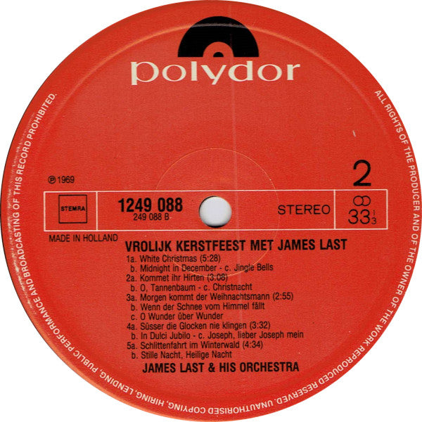 James Last - Vrolijk Kerstfeest Met James Last (LP) 43418