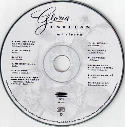 Gloria Estefan - Mi Tierra (CD) Compact Disc Goede Staat