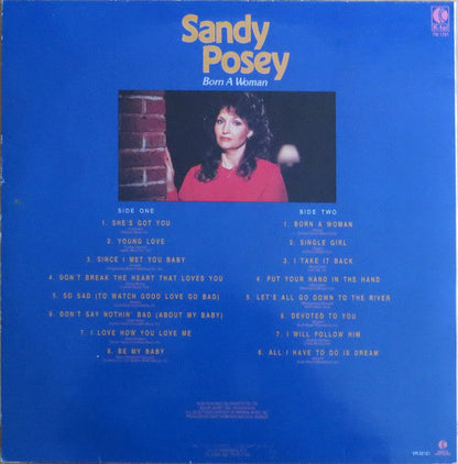 Sandy Posey - Born A Woman (LP) 40503 Vinyl LP Goede Staat