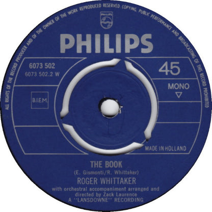 Roger Whittaker - New World In The Morning Vinyl Singles Vinyl Goed / Hoes Generic