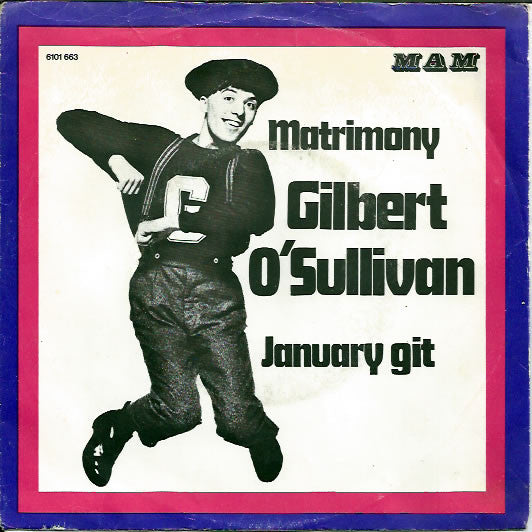 Gilbert O'Sullivan - Matrimony 34867 Vinyl Singles Goede Staat