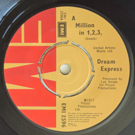 Dream Express - A Million In 1, 2, 3 39182 Vinyl Singles Goede Staat