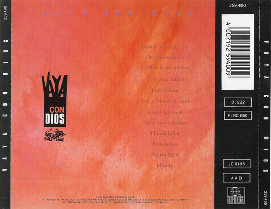 Vaya Con Dios - Vaya Con Dios (CD) Compact Disc Goede Staat "VINYLSINGLES.NL"