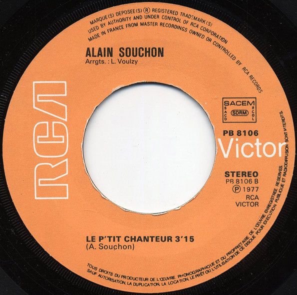 Alain Souchon - Y'A D'La Rumba Dans L'Air