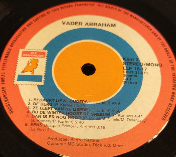 Vader Abraham - Zo Is Het Leven (LP) 97-52178