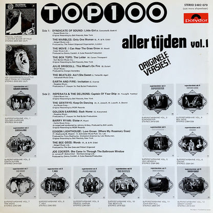 Various - Top Aller Tijden Vol.* (LP) Vinyl LP Vinyl Very Good (VG) <br> Hoes Good Plus (G+)