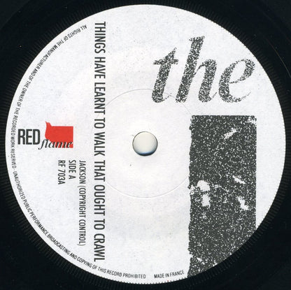 Room - Things Have Learnt To Walk That Ought To Crawl Vinyl Singles Vinyl Very Good (VG) <br> Hoes Good Plus (G+)