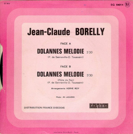 Jean-Claude Borelly - Dolannes Melodie (B-Keus)