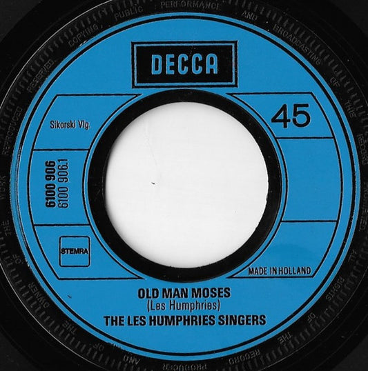 Les Humphries Singers - Old Man Moses 39180 Vinyl Singles Goede Staat