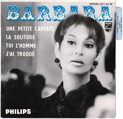 Barbara - Une Petite Cantate Vinyl Singles EP Vinyl Very Good (VG) <br> Hoes Good Plus (G+)