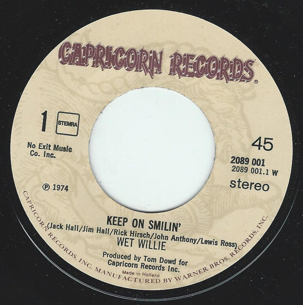 Wet Willie - Keep On Smilin'