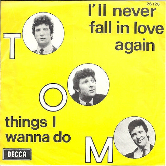 Tom Jones - I'll Never Fall In Love Again 38111 Vinyl Singles Goede Staat