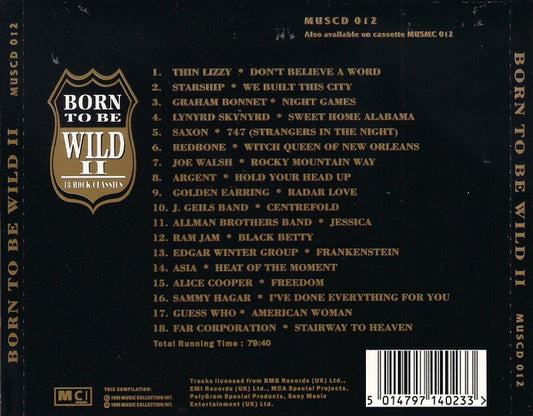 Various - Born To Be Wild II (CD) 70897