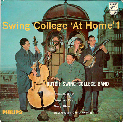 Dutch Swing College Band - Swing College At Home * Vinyl Singles Vinyl Very Good (VG) <br> Hoes Good Plus (G+)