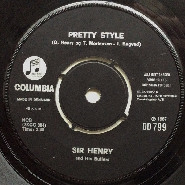 Sir Henry & His Butlers - Camp Vinyl Singles Vinyl Very Good (VG) <br> Hoes Generic